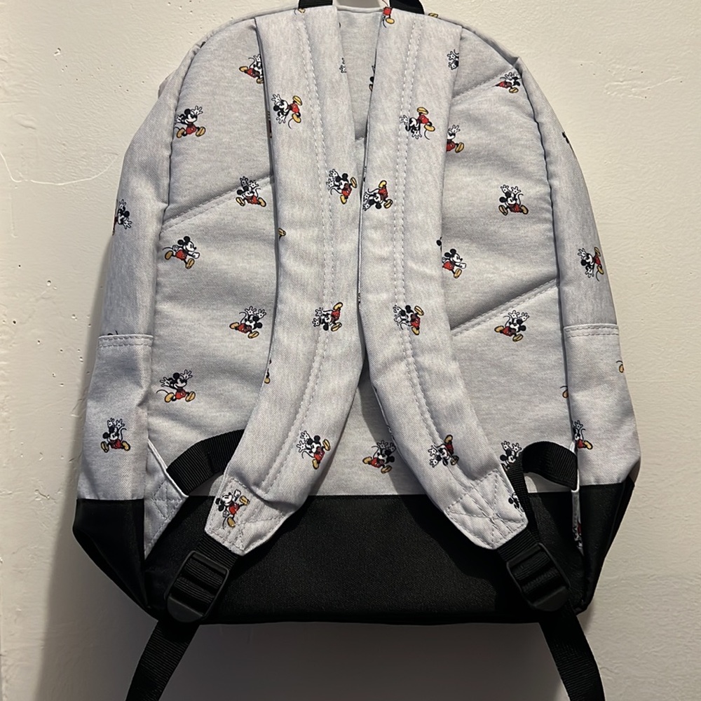 Disney Mickey Mouse Allover Print Backpack NWOT - Picture 5 of 10